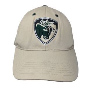South Florida Bulls Strapback Hat Tan OSFA Embroidered Captivating Headwear
